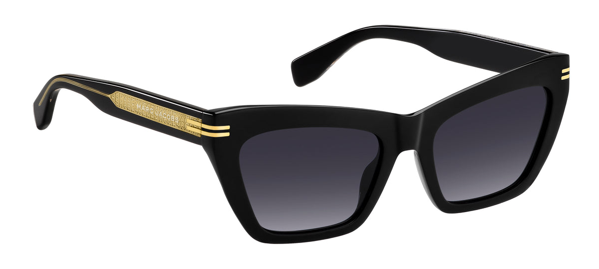Marc Jacobs Mj 1112/S-54-7C5 Black Crystal/ Dark Grey Shaded