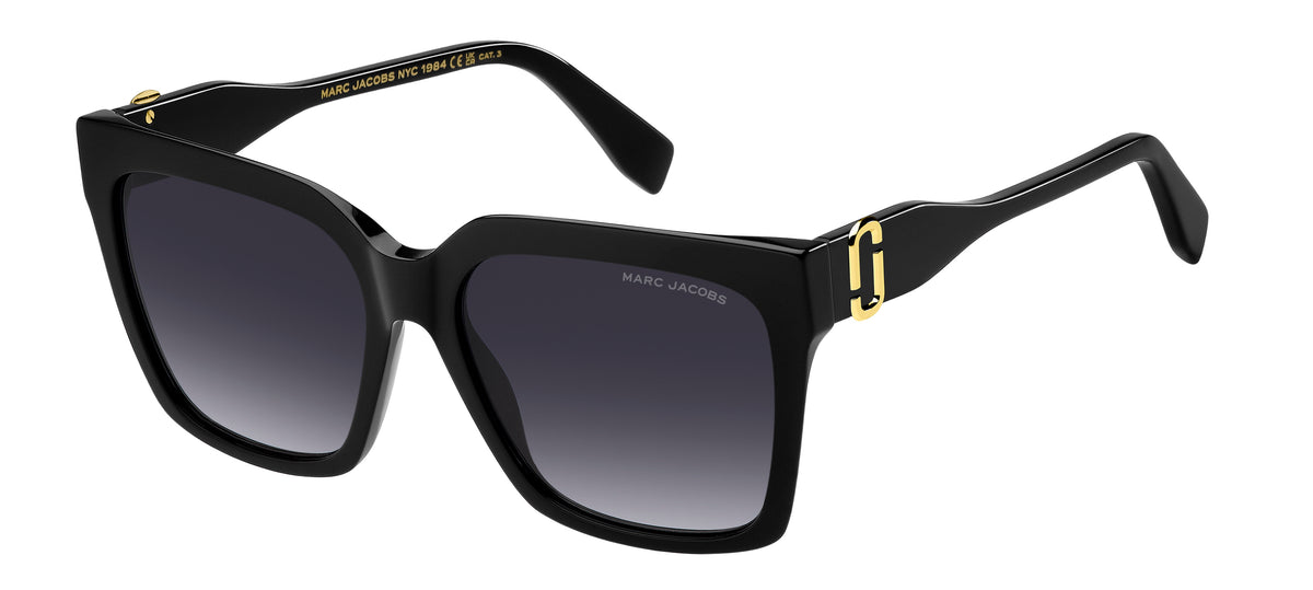 Marc Jacobs MARC 764/S-57-807 BLACK 9O DARK GREY SF