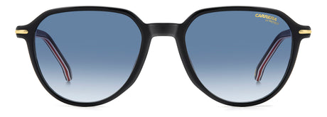 Carrera 342/S-53-2M2 BLK GOLD 08 DK BLUE SF