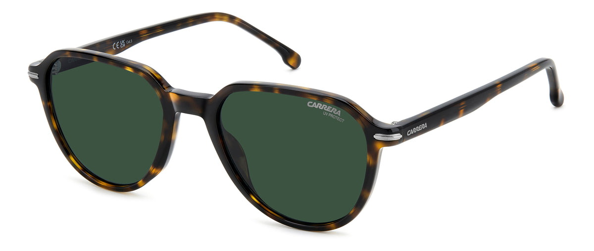 Carrera 342/S-53-FTT BW HVN DK QT GREEN