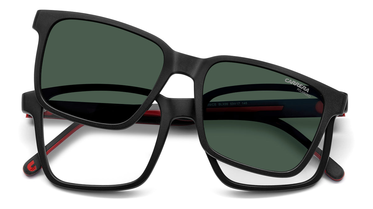 Carrera CA 8069/CS-53-BLX MT BLK RD UC GREEN PZ