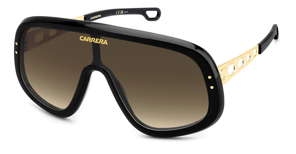 Carrera FLAGLAB 17-99-2M2 BLK GOLD 86 BK BRW GREEN AR