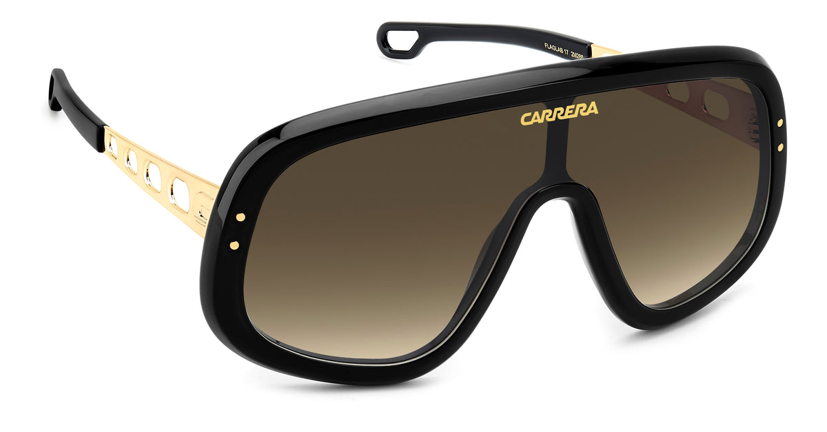 Carrera FLAGLAB 17-99-2M2 BLK GOLD 86 BK BRW GREEN AR