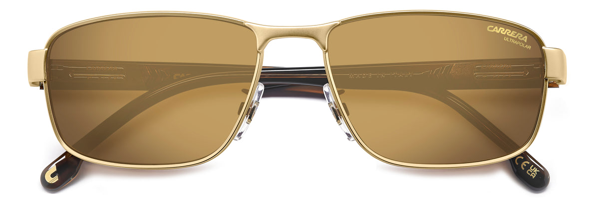 Carrera C FLEX 09/G/S-58-AOZ MT GD YL GOLD PZ HA