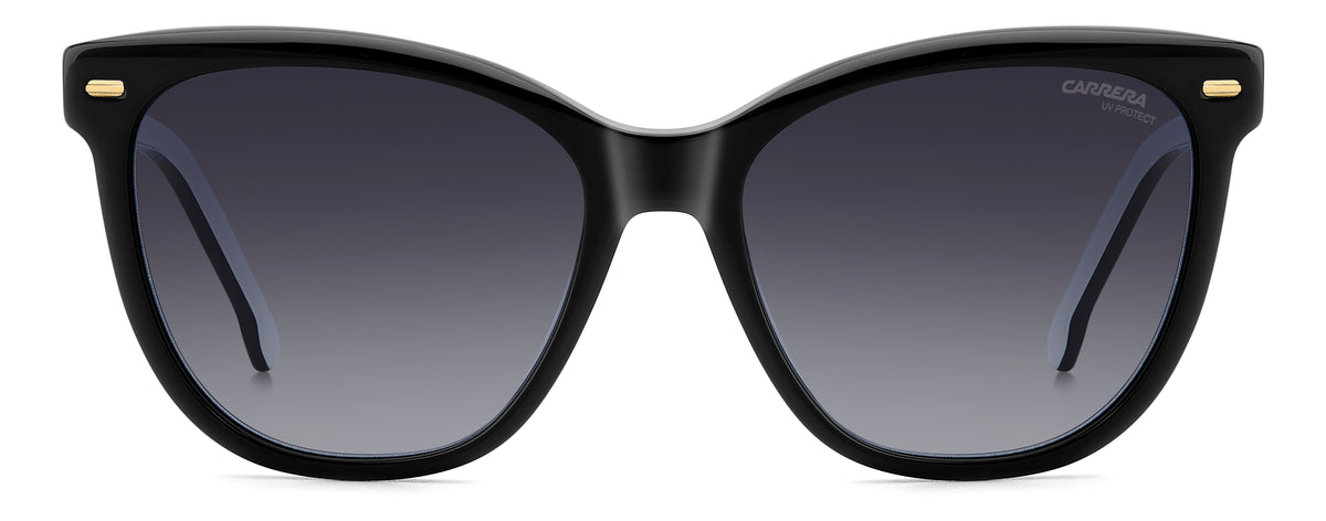 Carrera 3043/S-56-80S BLCK WHTE 9O DARK GREY SF