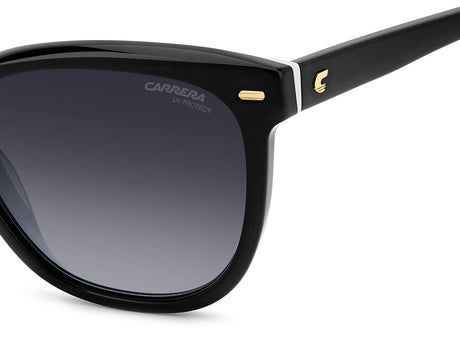 Carrera 3043/S-56-80S BLCK WHTE 9O DARK GREY SF