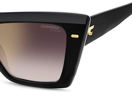 Carrera 3046/S-54-80S BLCK WHTE YK GDSP BURGSF