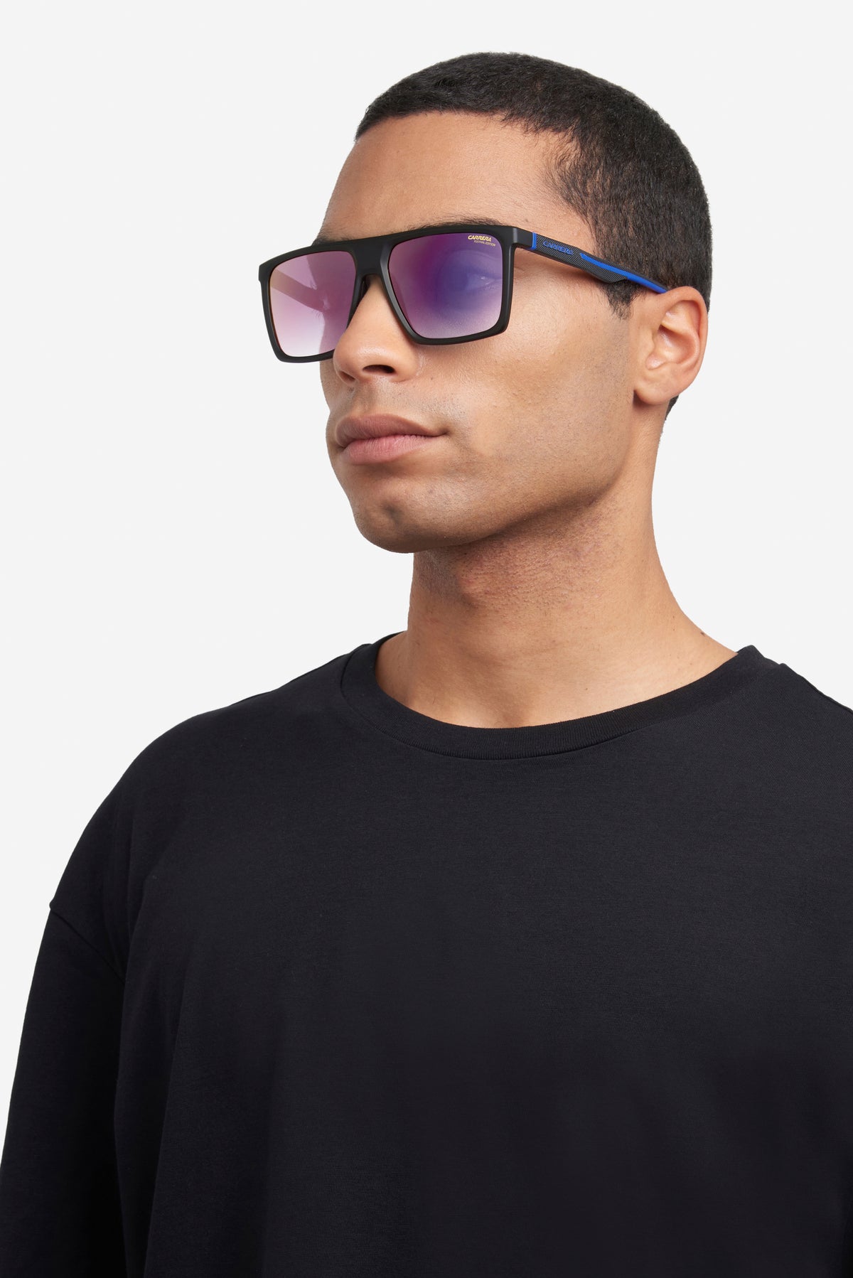 CARRERA 4019/S-58-807 BLACK YB BLUSF RED
