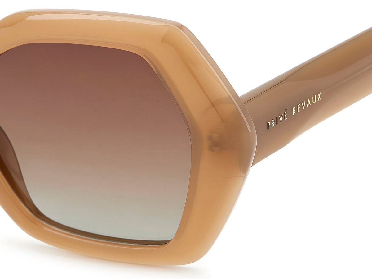 Prive Rivaux Vero Beach/S-53-08M Brown Nude/ Brown Shaded Polarized