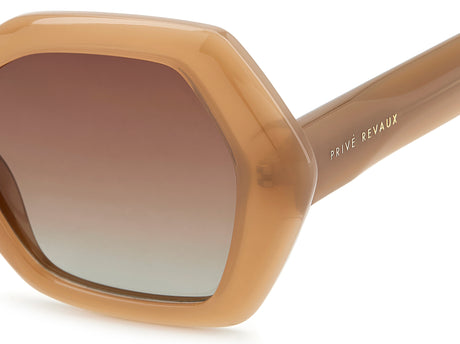 Prive Rivaux Vero Beach/S-53-08M Brown Nude/ Brown Shaded Polarized