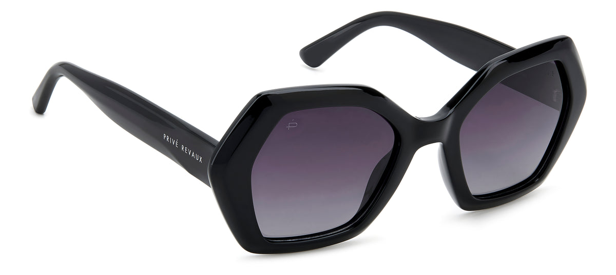 Prive Rivaux Vero Beach/S-53-807 Black/ Grey Shaded Polarized