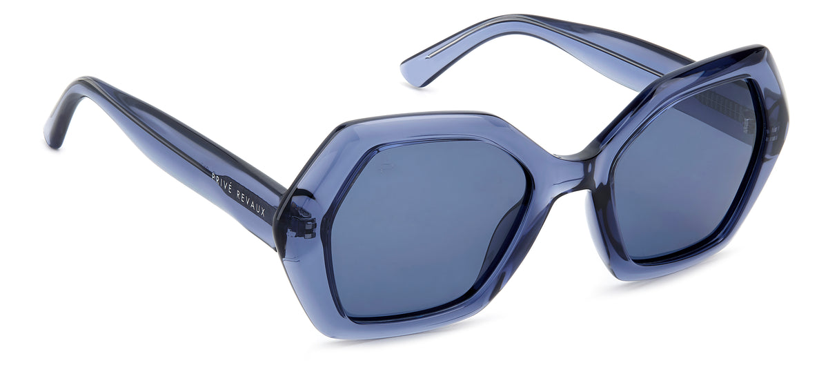 Prive Rivaux Vero Beach/S-53-OXZ Blue Crystal/ Blue Polarized