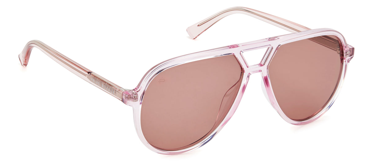 Prive Rivaux Vault/S-61-3DV Crystal Pink/ Pink Polarized