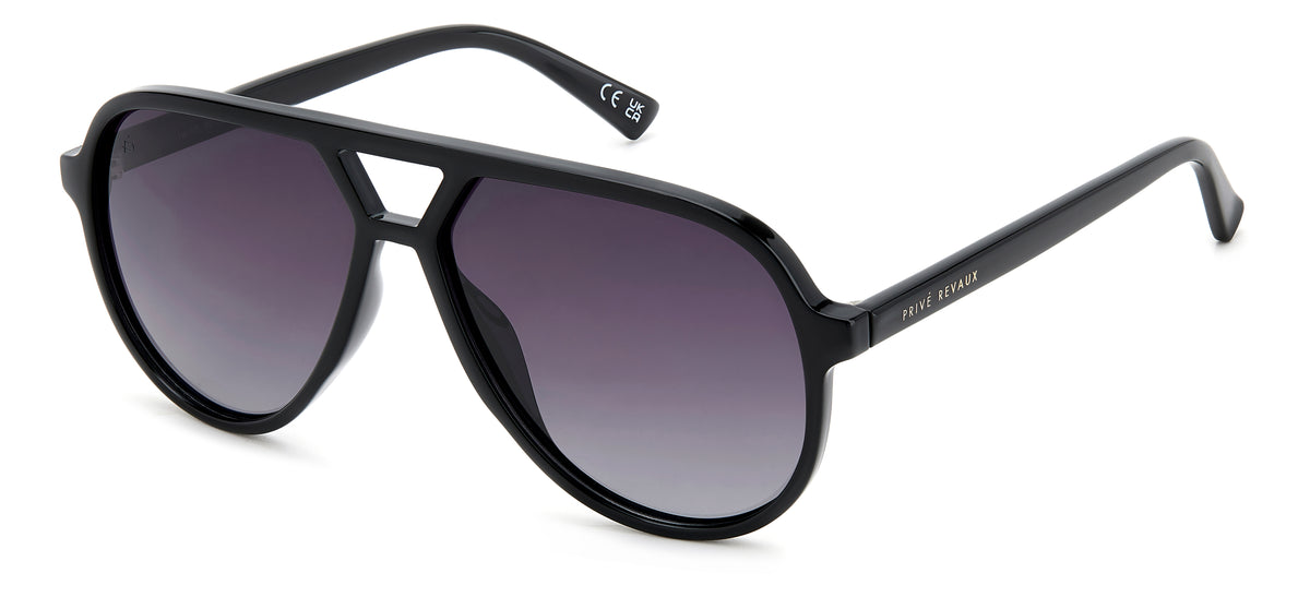 Prive Rivaux Vault/S-61-807 Black/ Grey Shaded Polarized