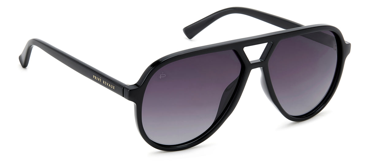 Prive Rivaux Vault/S-61-807 Black/ Grey Shaded Polarized