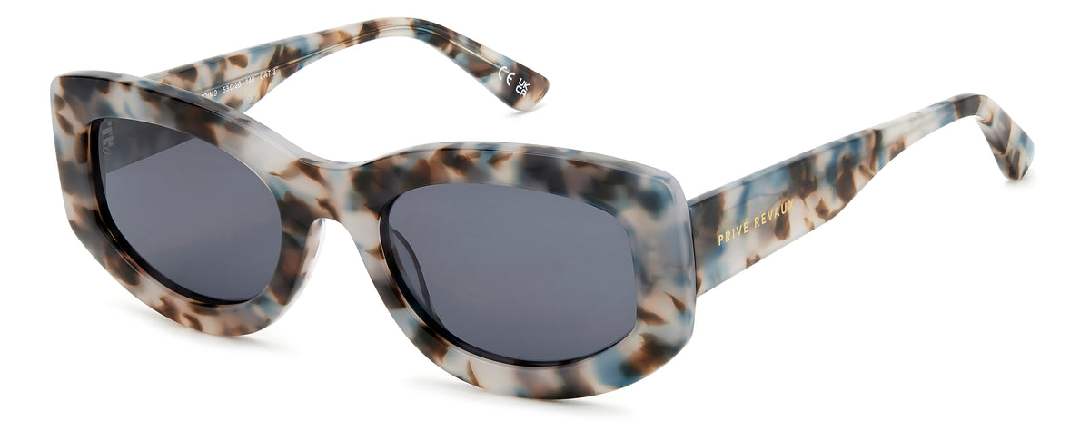 Prive Rivaux Wynwood/S-53-MOI Grey Havana Brown/ Grey Polarized