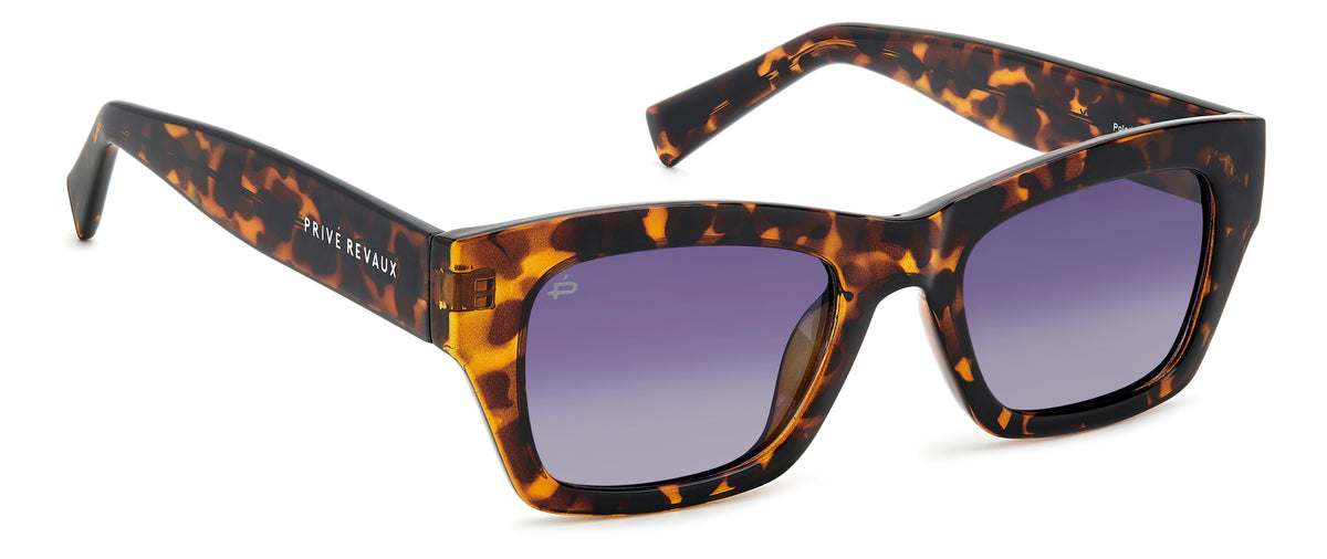Prive Rivaux Cocoa Beach/S-51-086 Havana/ Violet Shaded Polarized