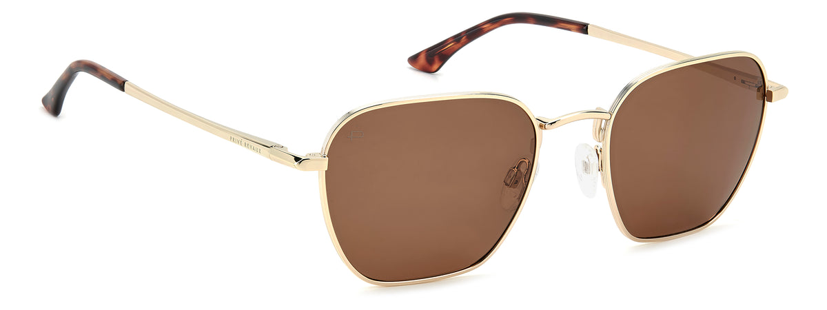Prive Rivaux Timber/S-54-01Q Gold Brown/ Bronze Polarized
