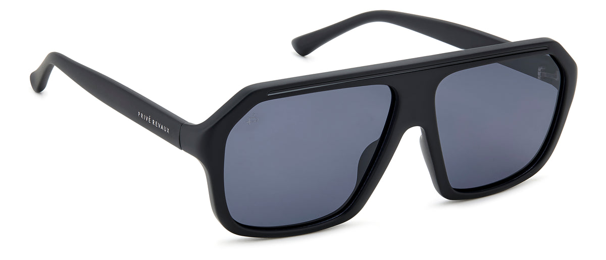 Prive Rivaux Clevelander/S-61-003 Matte Black/ Grey Polarized
