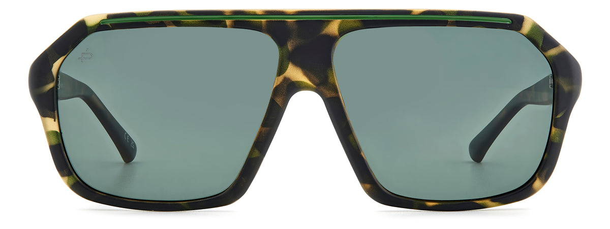 Prive Rivaux Clevelander/S-61-2M6 Matt Green Havana/ Green Polarized