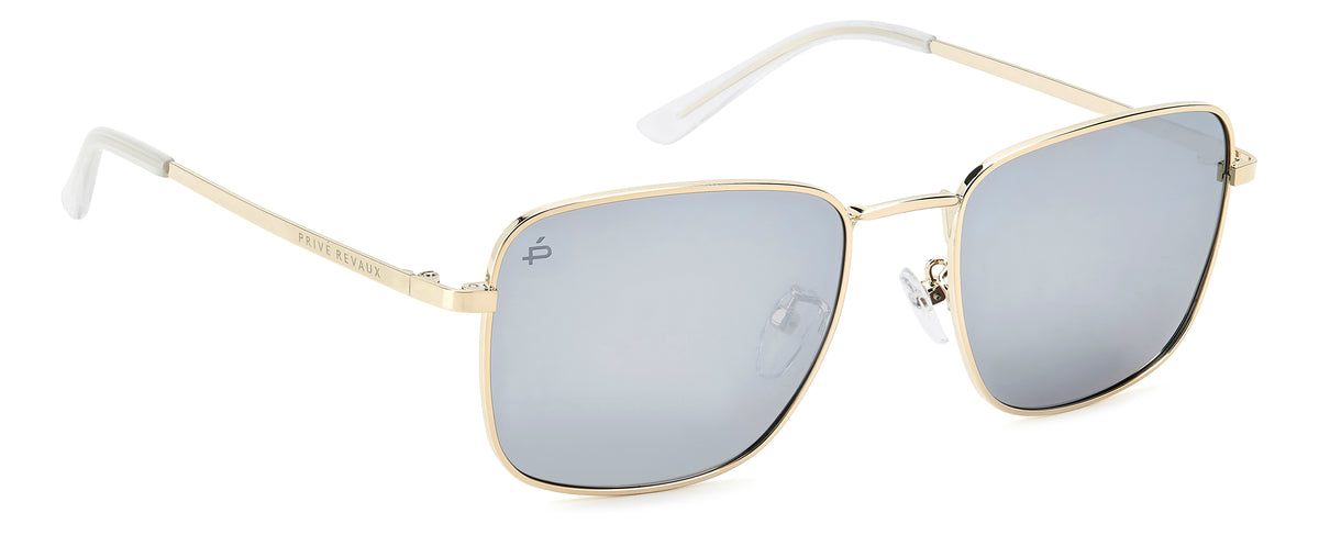 Prive Rivaux High Tide/S-55-83I Gold Silver/ Platinum Polarized