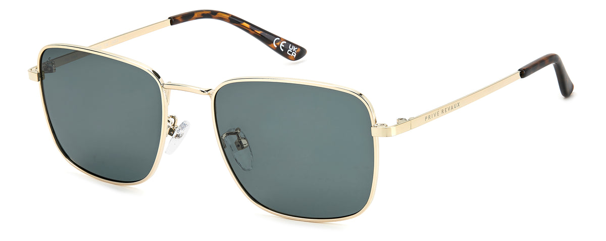 Prive Rivaux High Tide/S-55-PEF Gold Green/ Green Polarized