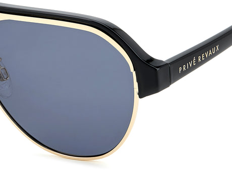 Prive Rivaux Nightcap/S-58-2M2 Black Gold/ Grey Polarized
