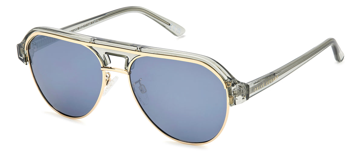 Prive Rivaux Nightcap/S-58-FT3 Grey Gold/ Platinum Polarized