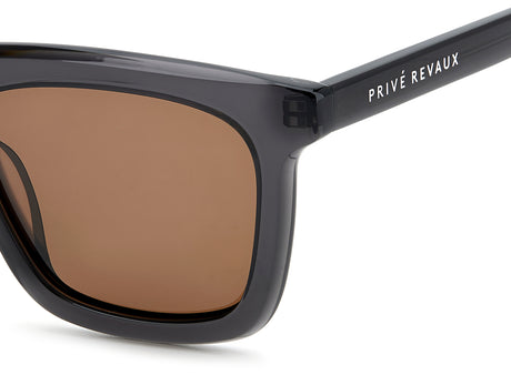 Prive Rivaux Destin/S-54-63M Crystal Grey/ Bronze Polarized