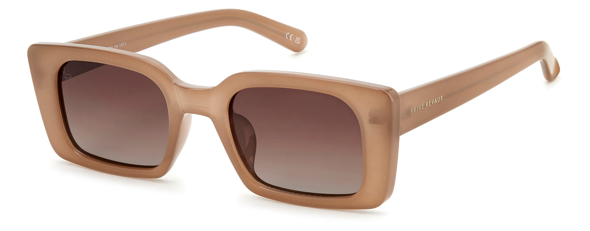 Prive Rivaux Playa Linda/S-50-08M Brown Nude/ Brown Shaded Polarized