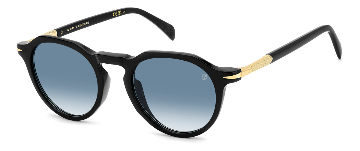 David Beckham DB 1171/S-50-2M2 BLK GOLD 08 DK BLUE SF