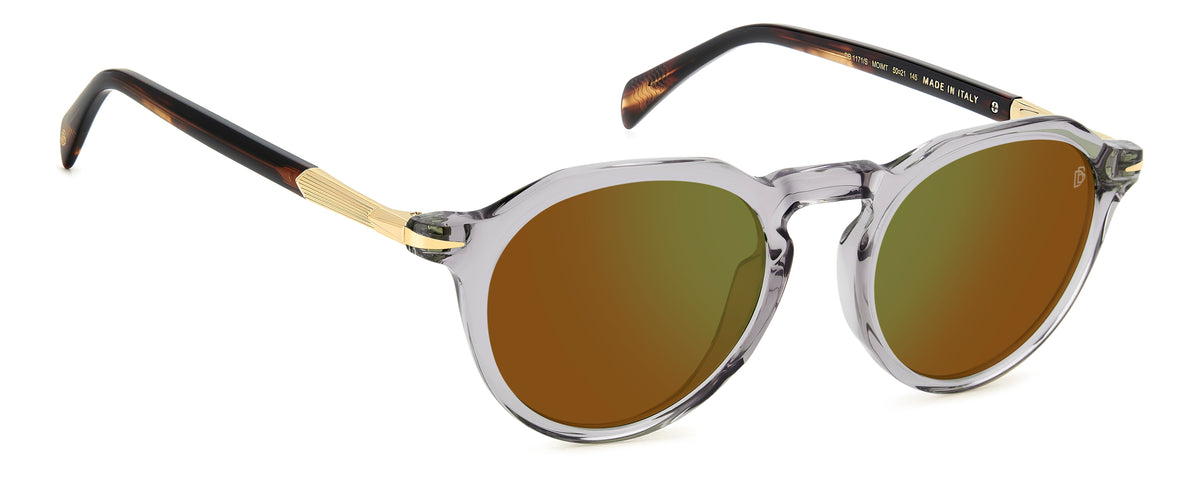 David Beckham DB 1171/S-50-MOI GRYHVNBRW MT GREEN SP
