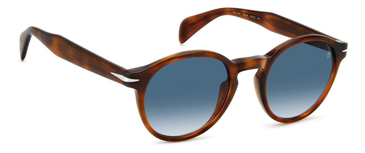 David Beckham DB 1178/S-50-WR9 BRW HAVAN 08 DK BLUE SF