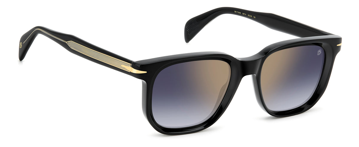 David Beckham DB 7133/S-52-807 BLACK 1V BL SF GDSP