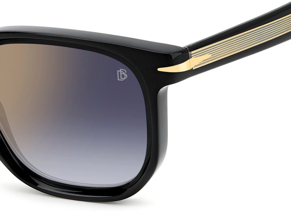 David Beckham DB 7133/S-52-807 BLACK 1V BL SF GDSP