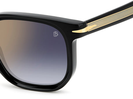 David Beckham DB 7133/S-52-807 BLACK 1V BL SF GDSP