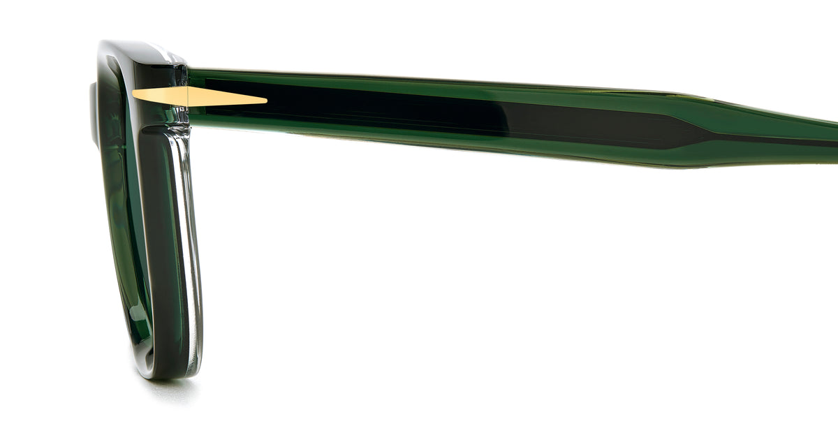 David Beckham DB 7133/S-52-B59 GRN CRYST MT GREEN SP