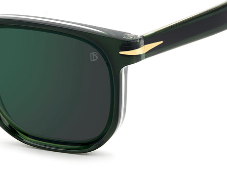 David Beckham DB 7133/S-52-B59 GRN CRYST MT GREEN SP