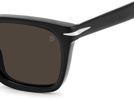 David Beckham DB 7135/F/S-55-807 BLACK IR GREY