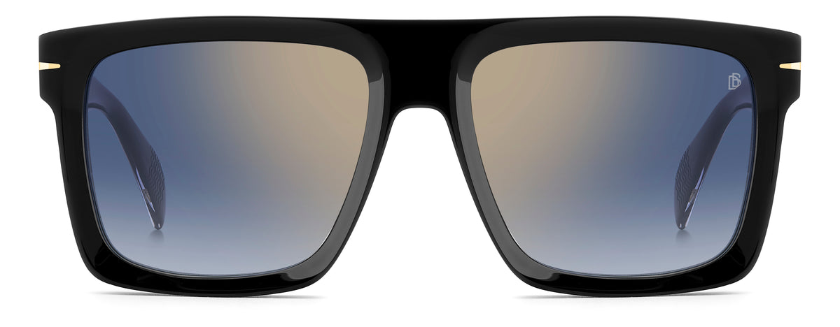 David Beckham DB 7134/S-56-807 BLACK 1V BL SF GDSP