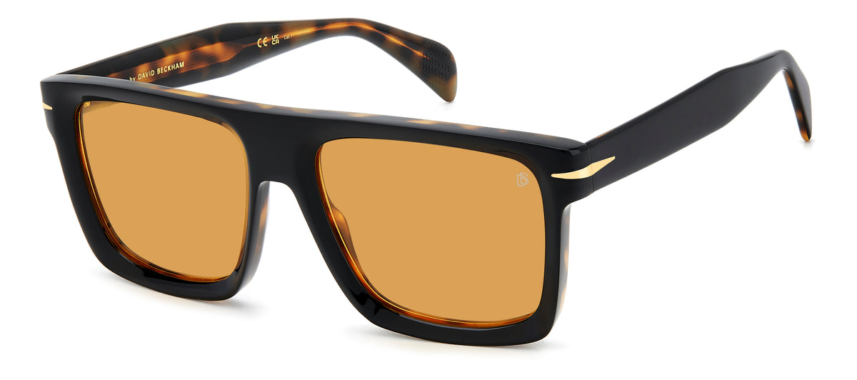 David Beckham DB 7134/S-56-WR7 BLK HAVAN VS ORANGE HC