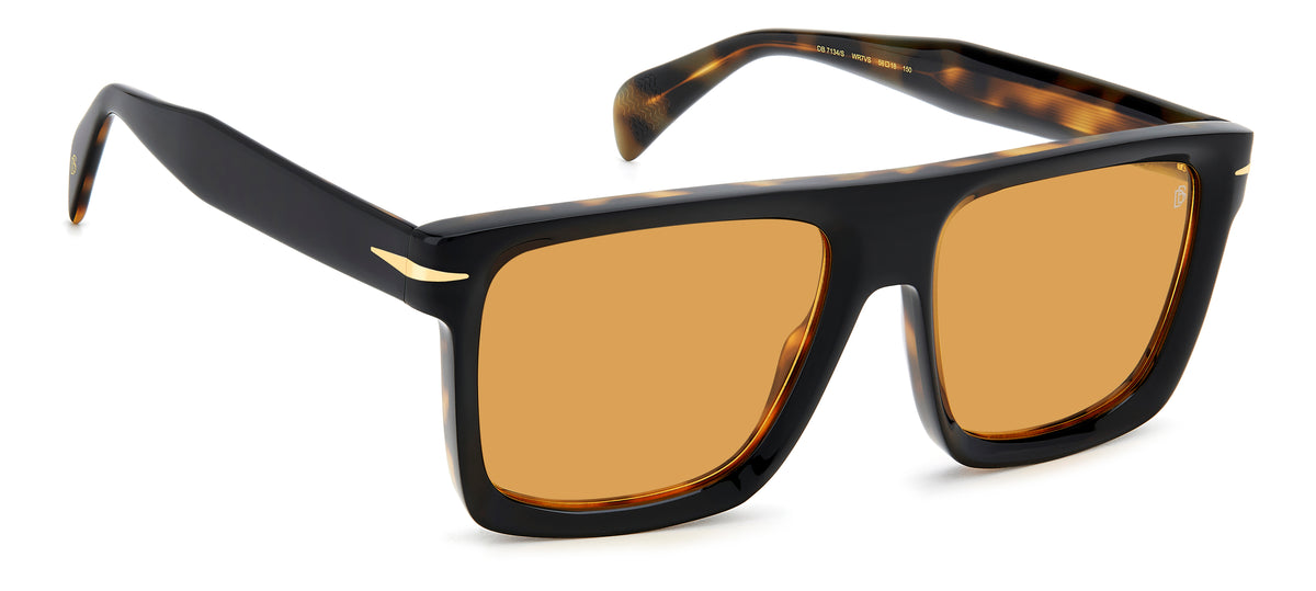 David Beckham DB 7134/S-56-WR7 BLK HAVAN VS ORANGE HC