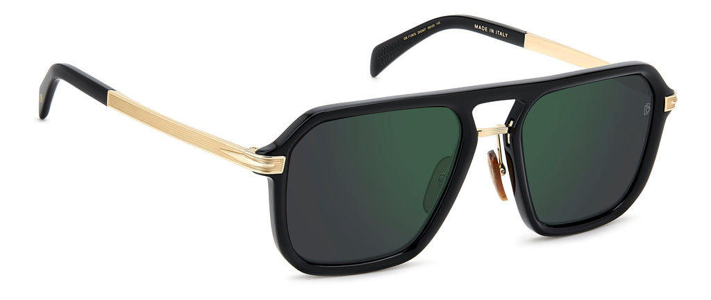 David Beckham DB 7136/S-56-2M2 BLK GOLD MT GREEN SP