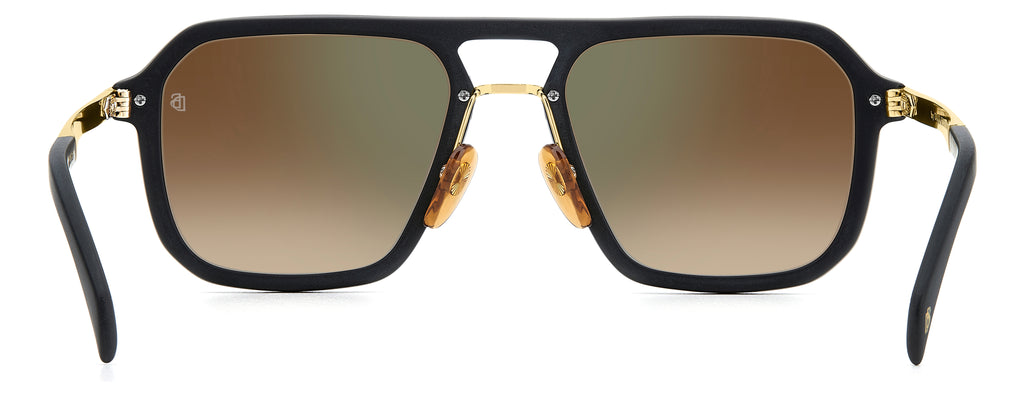 David Beckham DB 7136/S-56-I46 MT BK GD 86 BK BRW GREEN AR