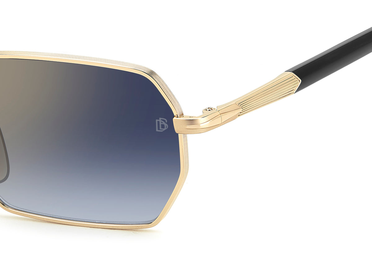 David Beckham DB 1174/S-55-RHL GOLD BLCK 1V BL SF GDSP