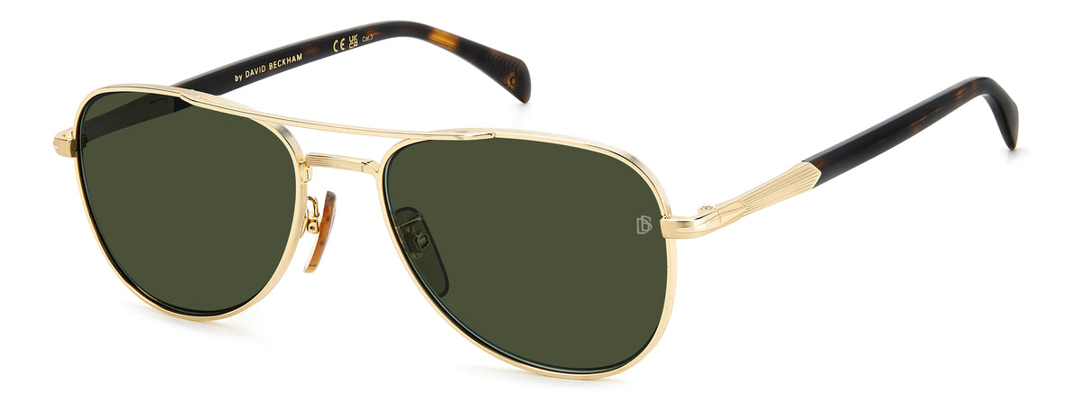 David Beckham DB 1175/S-56-06J GOLD HAVN QT GREEN