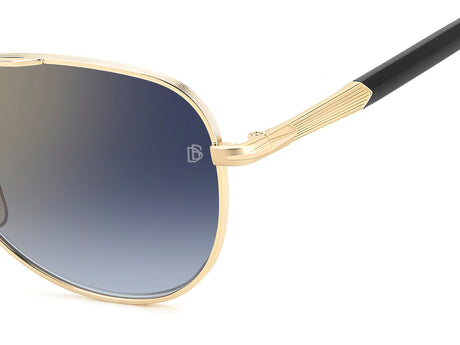 David Beckham DB 1175/S-56-RHL GOLD BLCK 1V BL SF GDSP