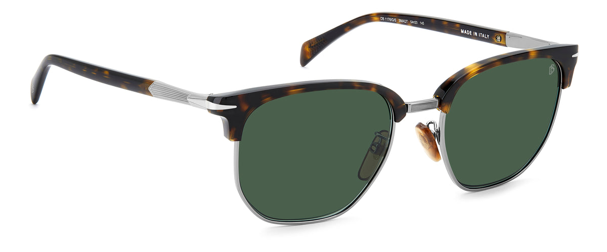 David Beckham DB 1176/G/S-54-3MA HVNRUTHEN QT GREEN