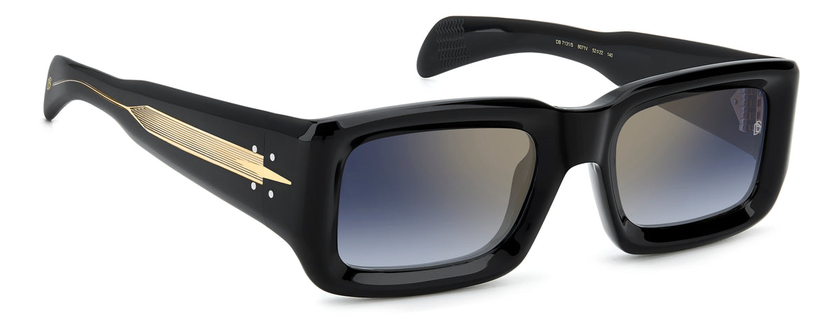 David Beckham DB 7131/S-52-807 BLACK 1V BL SF GDSP