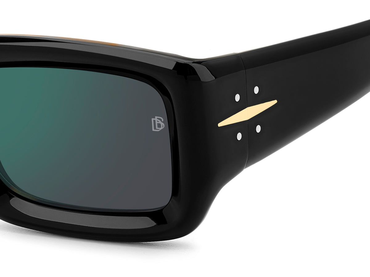 David Beckham DB 7131/S-52-WR7 BLK HAVAN MT GREEN SP